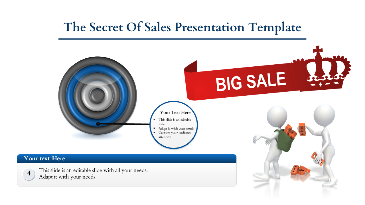 Free - Best Sales Presentation Template Slide Designs-One Node